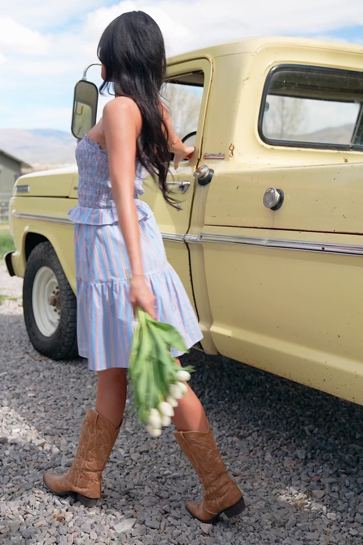 Madelyn Strapless Short Dress