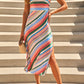 Sunlit Retreat Strapless Midi Dress - Multi OMFORT
