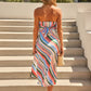Sunlit Retreat Strapless Midi Dress - Multi OMFORT