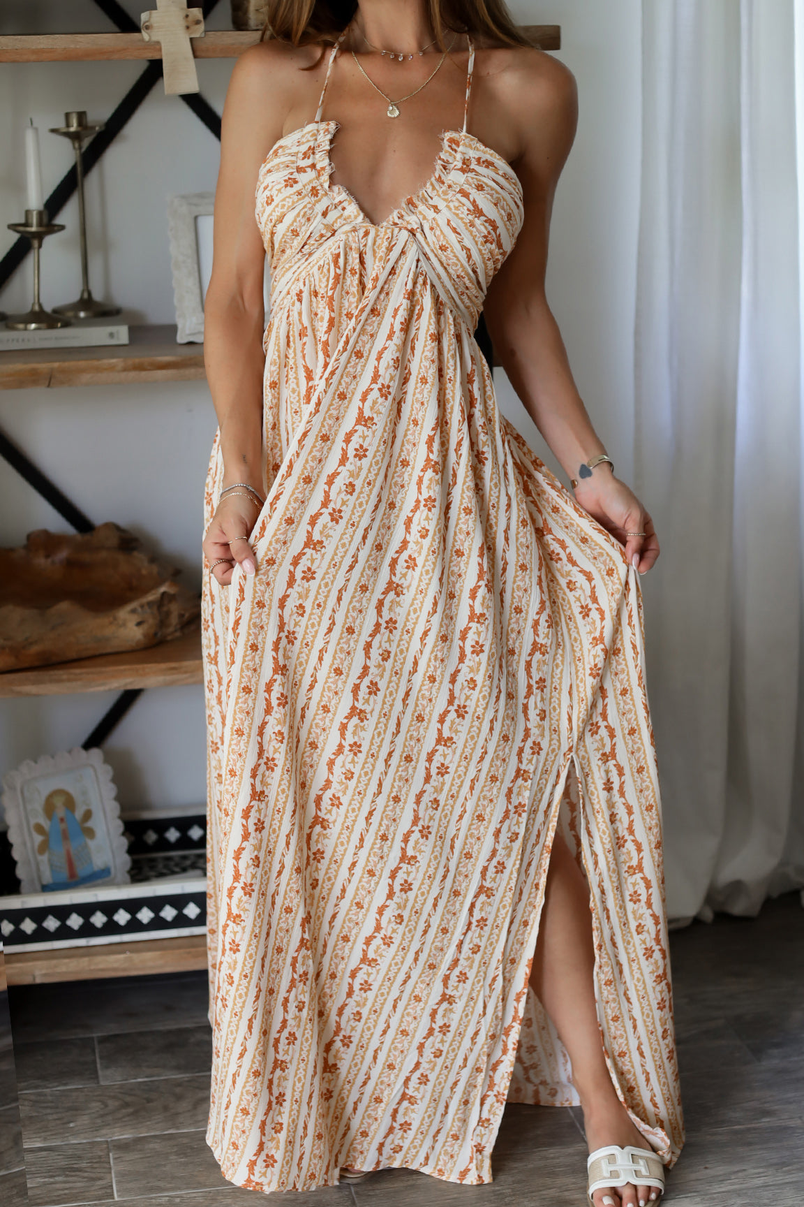Sun-Kissed Maxi Dress OMFORT
