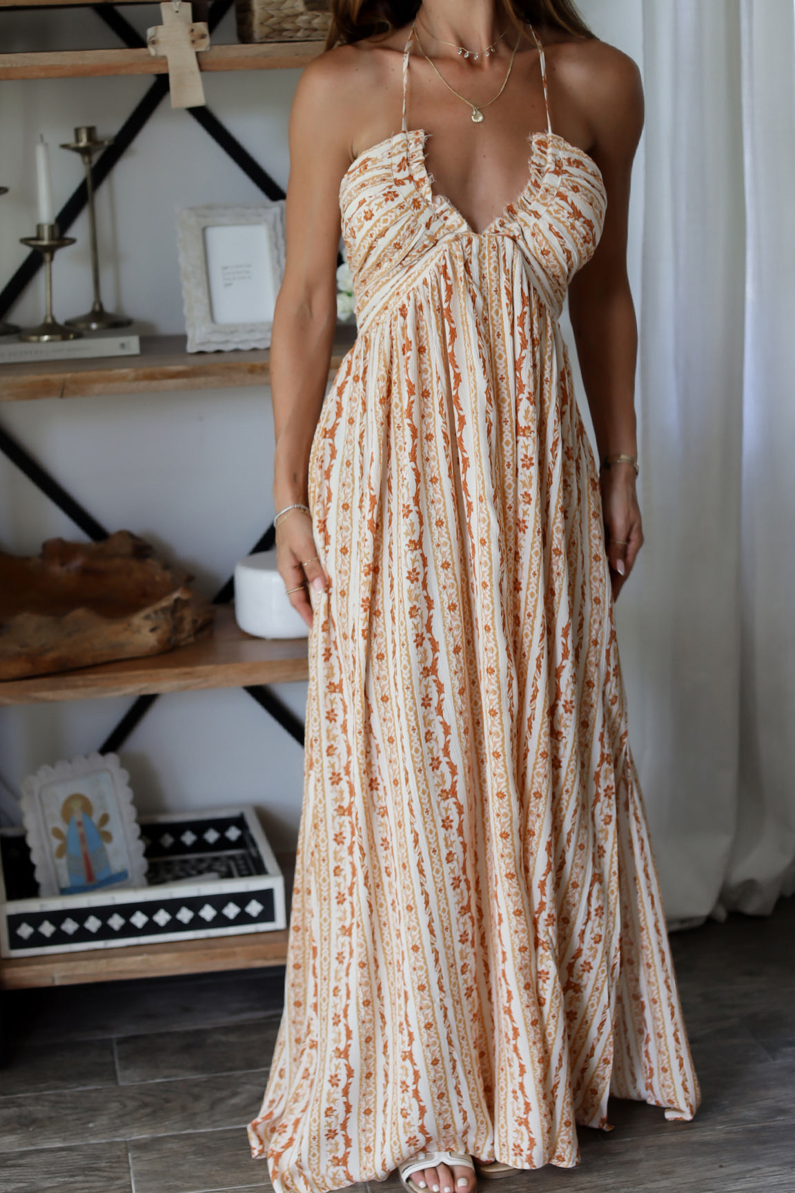 Sun-Kissed Maxi Dress OMFORT